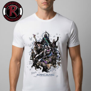 Arcane League Of Legends Arcane Fanniversary Unisex T Shirt