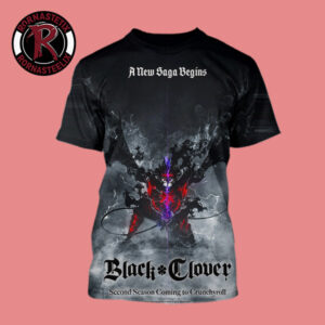 Black Clover A New Saga Begins Second Season Coming To Crunchyroll On December 21 At Jump Festa 2026 All Over Print Shirt
