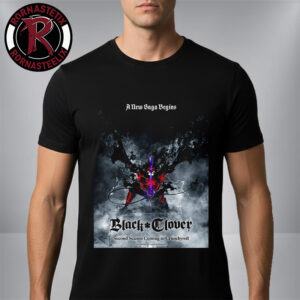 Black Clover A New Saga Begins Second Season Coming To Crunchyroll On December 21 At Jump Festa 2026 Unisex T Shirt