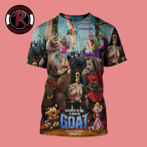 GOAT Movie Exclusively In Movie Theatres February 13 2026 You’re Never Too Small To Dream Big All Over Print Shirt