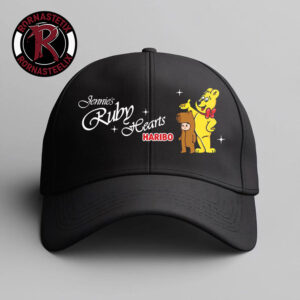 Jennie BLACKPINK x Haribo Ruby Hearts Hat Cap