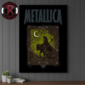 Metallica The Outlaw Torn Screen LOAD Poster Series Poster Canvas Decor