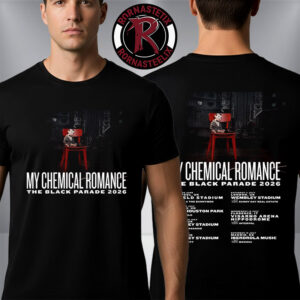 My Chemical Romance The Black Parade 2026 Tour Schedule Unisex T Shirt Two Sided
