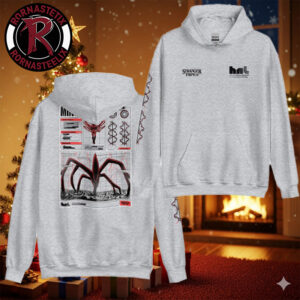 Stranger Things 5 Mission Upside Down Hawkins National Laboratory US Department Of Energy Unisex Hoodie