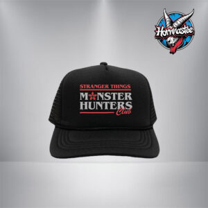 Stranger Things 5 Monster Hunters Club Trucker Hat Cap