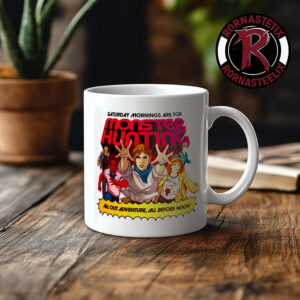 Stranger Things Saturday Mornings Monster Hunting Mug Cup