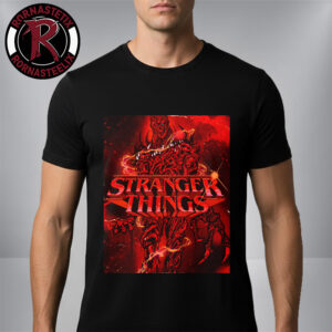 Stranger Things Season 5 Netflix Series Vecna Comic Art Unisex T Shirt