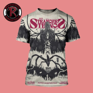 Stranger Things The World Is Turning Upside Down Netflix Series All Over Print Shirt