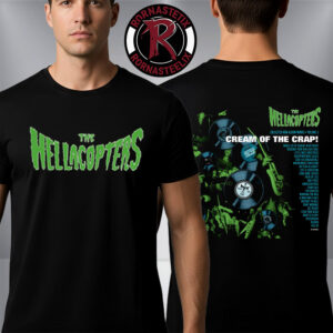 The Hellacopters Cream Of The Crap Vol 3 Releases On February 13 2026 Collected Non Album Works Unisex T Shirt Two Sided