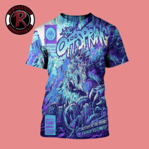 The Offspring Glasgow Scotland Event Poster At OVO Hydro On November 18 2025 All Over Print Shirt