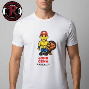 WWE x BAPE x TOPPS Collection WWE John Cena Baby Milo Unisex T Shirt