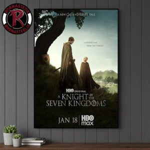 A Knight Of The Seven Kingdoms A New Game Of Thrones Tale January 18 on HBO Poster Canvas Decor