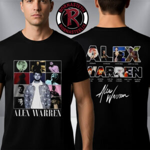 Alex Warren Little Orphan Alex Live Tour 2026 Graphic Unisex T Shirt Two Sided