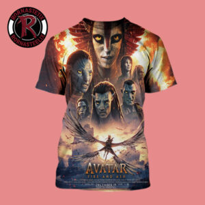 Avatar Fire And Ash New Poster Only In Theaters On December 19 2025 All Over Print Shirt