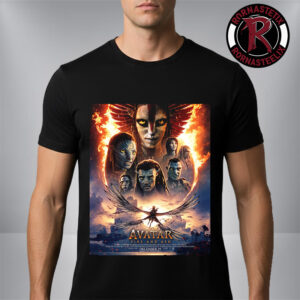 Avatar Fire And Ash New Poster Only In Theaters On December 19 2025 Unisex T Shirt