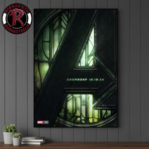 Avengers Doomsday Release Date Poster On December 18 2026 Poster Canvas Decor