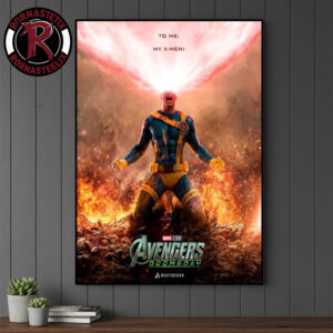 Avengers Doomsday To Me My X men Cyclops Poster Canvas Decor