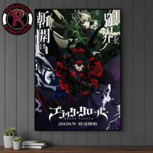 Black Clover Season 2 New Official Poster Demon Asta Poster Canvas Decor