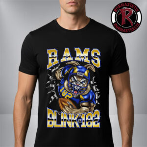 Blink-182 x Los Angeles Rams Collaboration Merch Unisex T Shirt