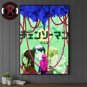 Chainsaw Man Season 2 Assassins Arc Official Poster Poster Canvas Decor