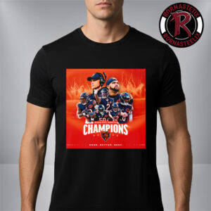 Chicago Bears 2025 NFC North Champions King Of The North Unisex T Shirt