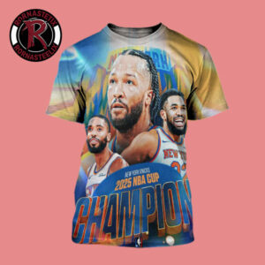 Congrats New York Knicks Champions NBA Cup 2025 Championship All Over Print Shirt