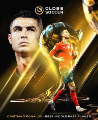 Cristiano Ronaldo Wins Best Middle East Player 2025 Globe Soccer Awards