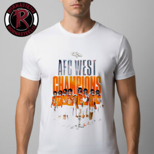Denver Broncos NFL Won AFC West Champions 2025 Unisex T Shirt