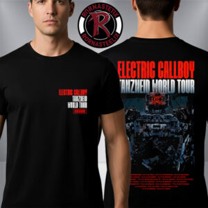 Electric Callboy TANZNEID World Tour 25 26 Robot Unisex T Shirt Two Sided