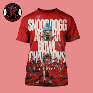 Fresno State Bulldogs Snoop Dogg Arizona Bowl Champions 2025 All Over Print Shirt