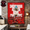Trey McBride Most Single Season TE Recs In NFL History Poster Canvas Decor