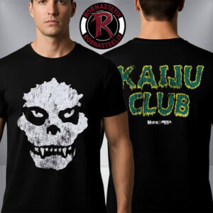 Godzilla X Misfits Fiend Kaiju Club Unisex T Shirt Two Sided