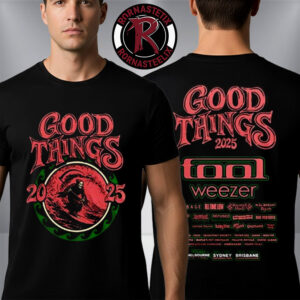Good Things Festival 2025 Line Up Artist Unisex T Shirt Two Sided
