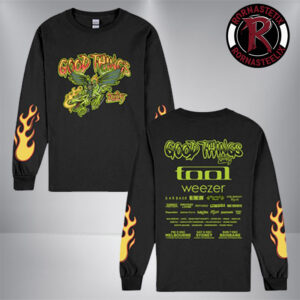 Good Things Festival Merchandise Dragon Logo Band Line Up Longsleeve