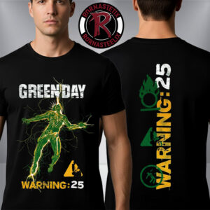 Green Day Warning Album 25 20th Anniversary Unisex T Shirt Two Sided