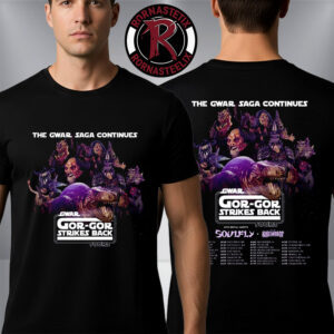 Gwar Band Gor Gor Strikes Back Tour 2026 The Gwar Saga Continues Unisex T Shirt Two Sided