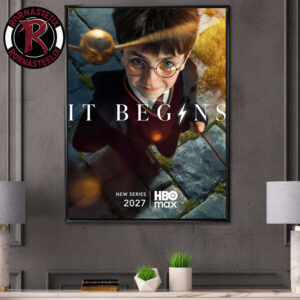 Harry Potter New TV Series In 2027 It Begins Poster Canvas Decor