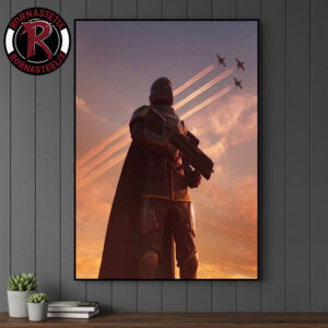 Helldivers Live Action Movie Poster Canvas Decor