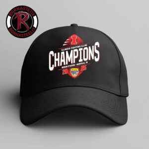 Illinois Fighting Illini Champions 2025 Music City Bowl Championship At Nissan Stadium Nashville TN Hat Cap