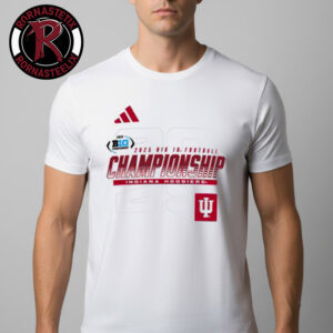 Indiana Hoosiers 2025 Big 10 Championship Unisex T Shirt