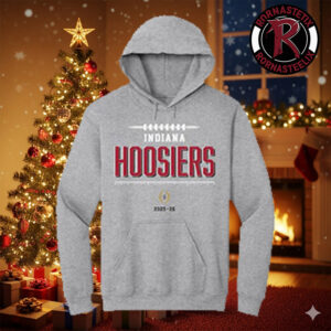 Indiana Hoosiers CFP 12 Team 2025 26 Unisex Hoodie