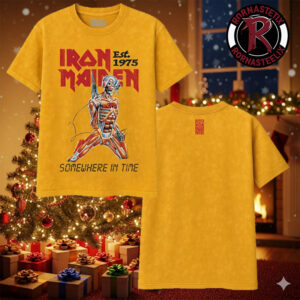 Iron Maiden Somewhere in Time Vintage Unisex T Shirt