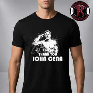John Cena Thank You John Cena Farewell Tour 2025 Unisex T Shirt