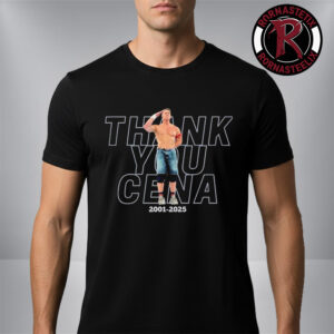 John Cena Tribute Tee Thank You Cena 2001-2025 Unisex T Shirt