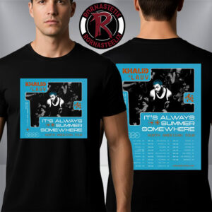 Khalid And Lauv It’s Always Summer Somewhere North American Tour 2026 Schedule Tour Dates Unisex T Shirt Two Sided