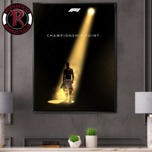 Lando Norris Formula 1 Qatar Grand Prix First World Title Championship Point Poster Canvas Decor