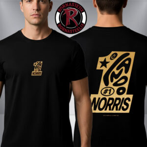 Lando Norris Merch No 1 World Drivers Champion 2025 Unisex T Shirt Two Sided