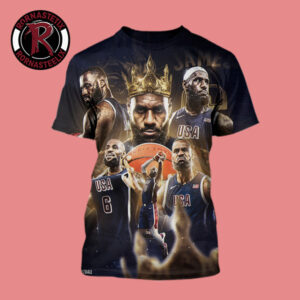LeBron James The King Turns 41 Happy Birthday Los Angeles Lakers All Over Print Shirt