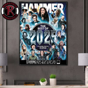Metal Hammer The Best Of 2025 End Of Year Issue Poster Canvas Decor