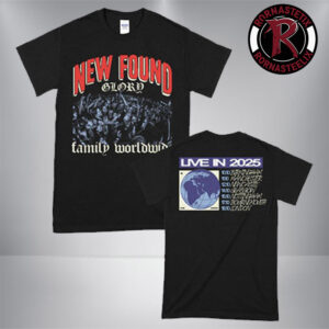 New Found Glory Family Tour 2025 Unisex T Shirt